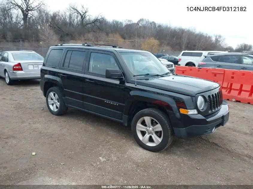 1C4NJRCB4FD312182 2015 Jeep Patriot Limited