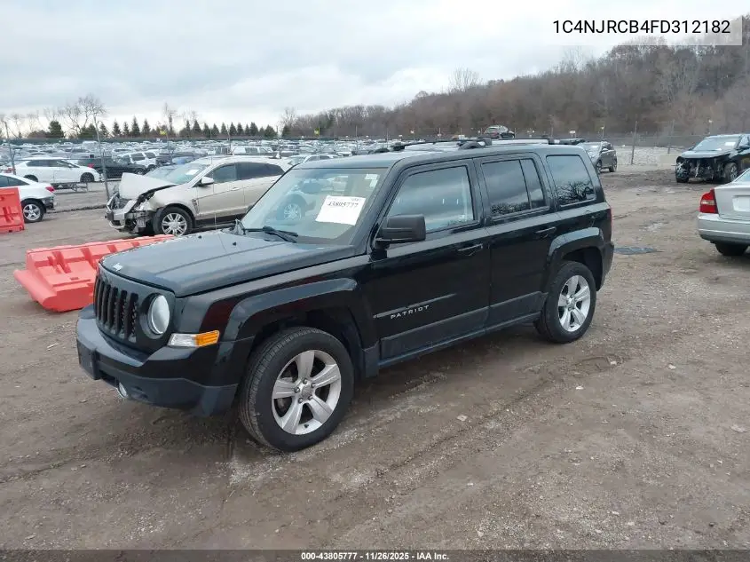 1C4NJRCB4FD312182 2015 Jeep Patriot Limited