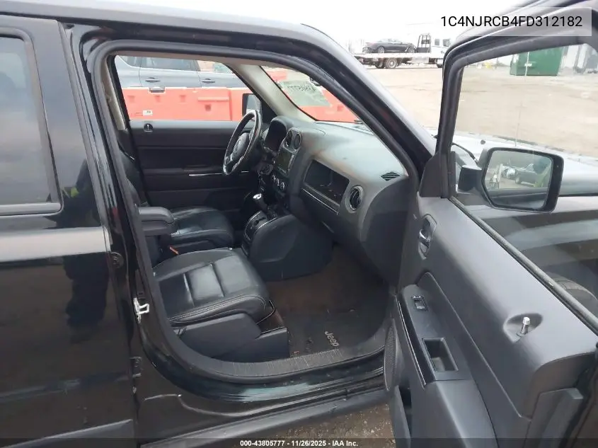 1C4NJRCB4FD312182 2015 Jeep Patriot Limited