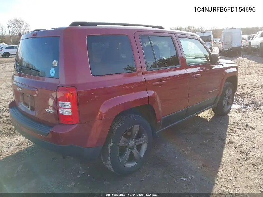 1C4NJRFB6FD154696 2015 Jeep Patriot High Altitude Edition