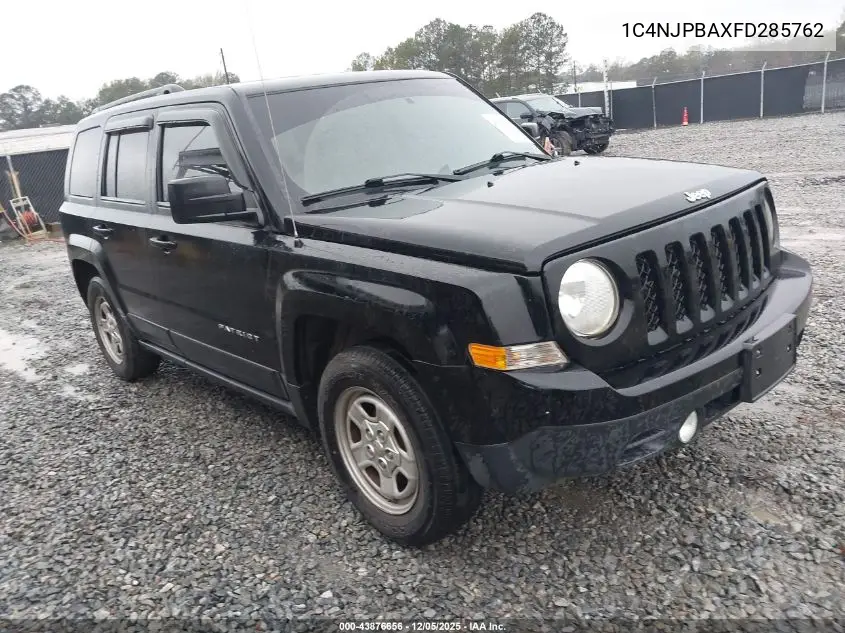 1C4NJPBAXFD285762 2015 Jeep Patriot Sport
