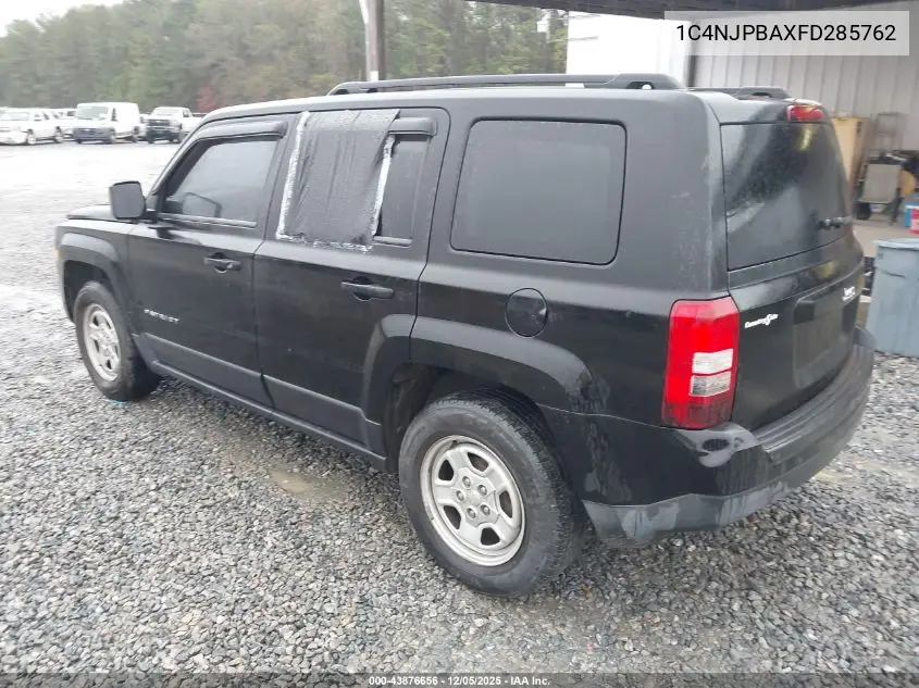 1C4NJPBAXFD285762 2015 Jeep Patriot Sport