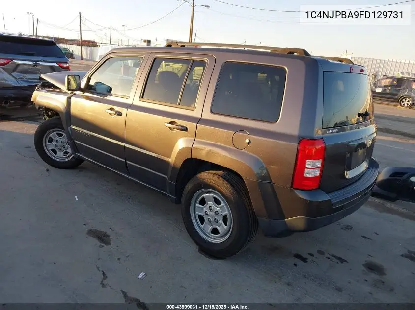 1C4NJPBA9FD129731 2015 Jeep Patriot Sport