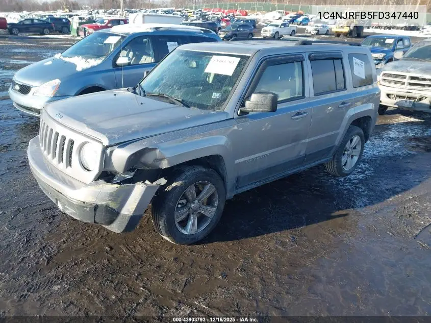 1C4NJRFB5FD347440 2015 Jeep Patriot Latitude