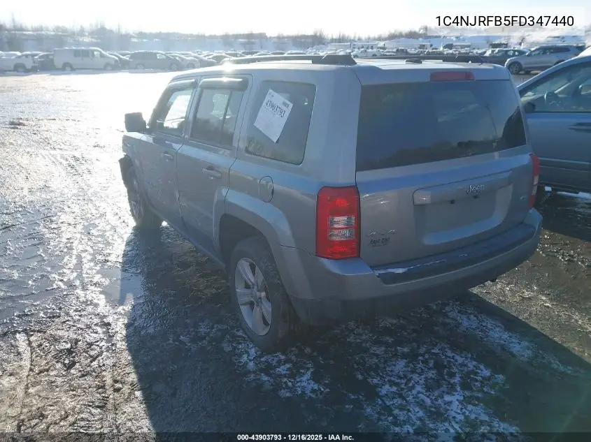 1C4NJRFB5FD347440 2015 Jeep Patriot Latitude