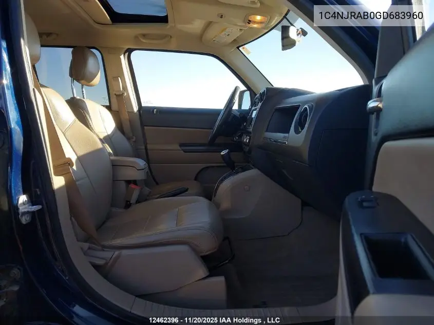 1C4NJRAB0GD683960 2016 Jeep Patriot