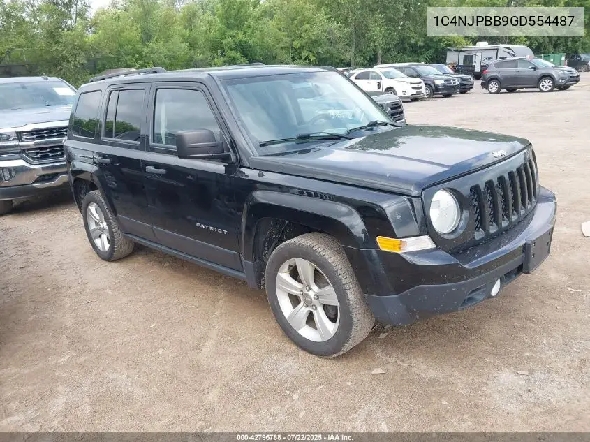 2016 Jeep Patriot Sport VIN: 1C4NJPBB9GD554487 Lot: 42796788