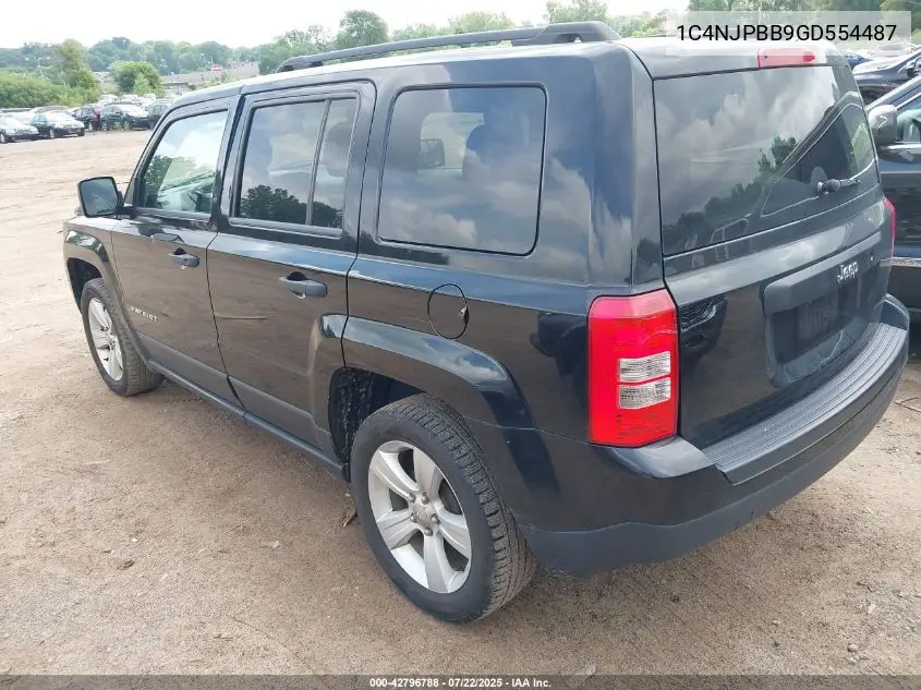 2016 Jeep Patriot Sport VIN: 1C4NJPBB9GD554487 Lot: 42796788