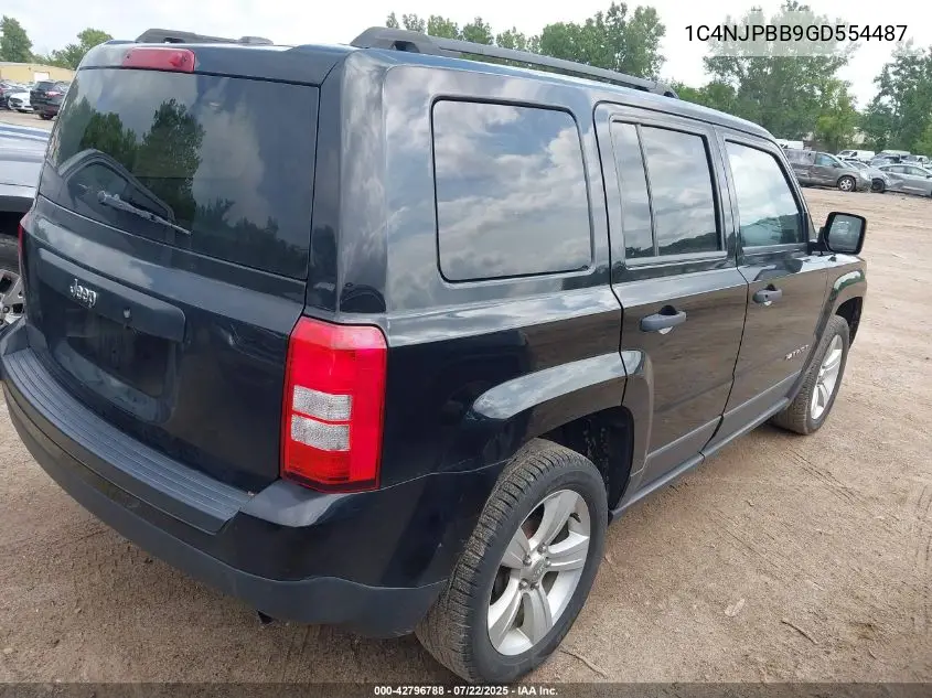 2016 Jeep Patriot Sport VIN: 1C4NJPBB9GD554487 Lot: 42796788
