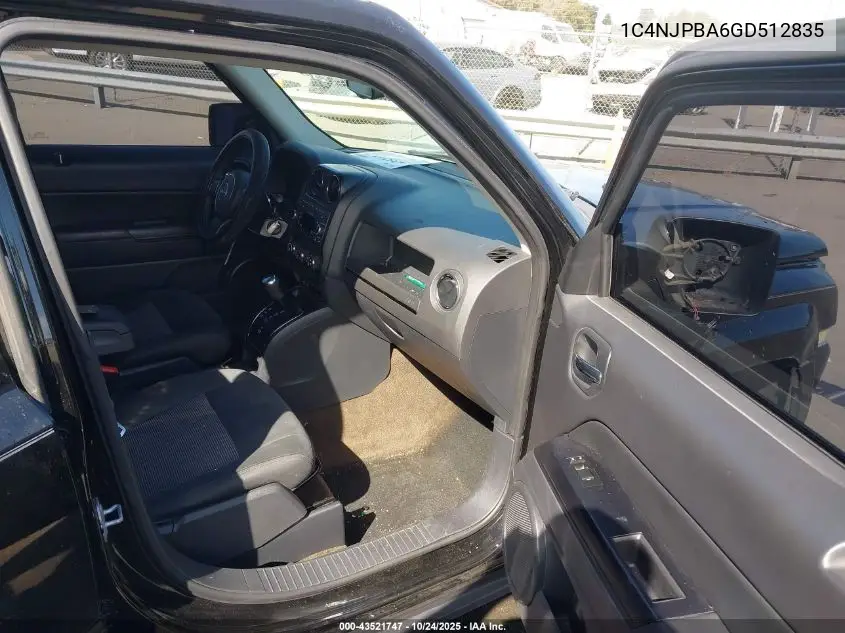 1C4NJPBA6GD512835 2016 Jeep Patriot Sport