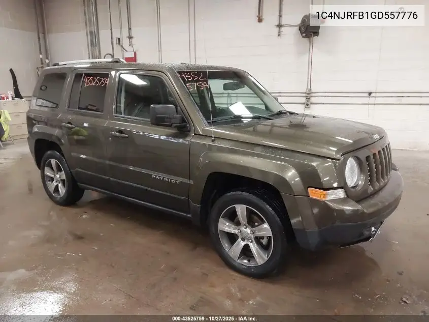 1C4NJRFB1GD557776 2016 Jeep Patriot High Altitude Edition
