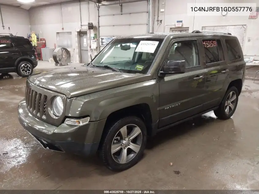 1C4NJRFB1GD557776 2016 Jeep Patriot High Altitude Edition
