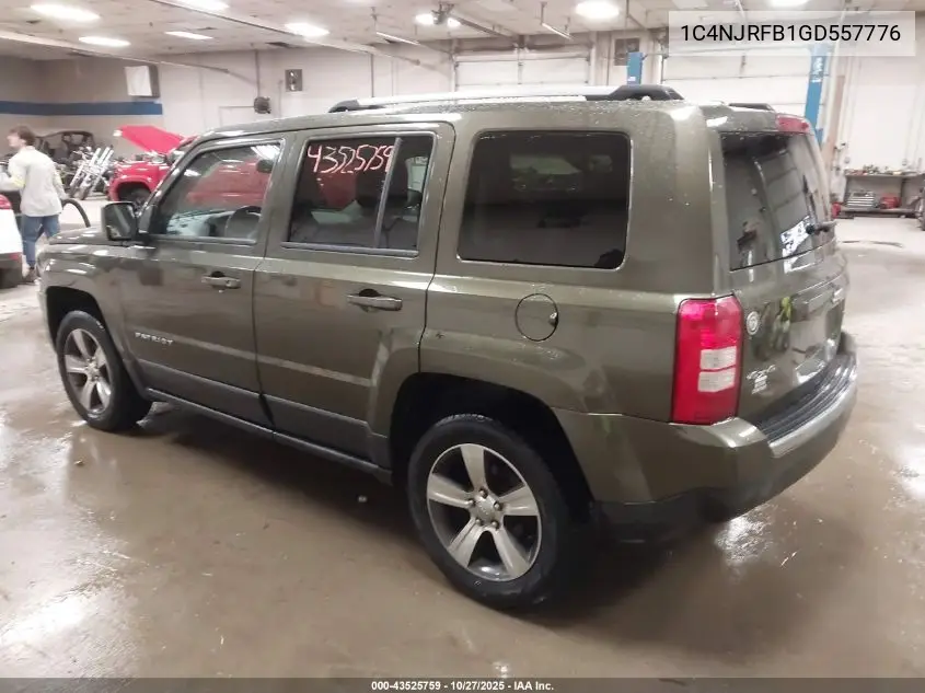 1C4NJRFB1GD557776 2016 Jeep Patriot High Altitude Edition