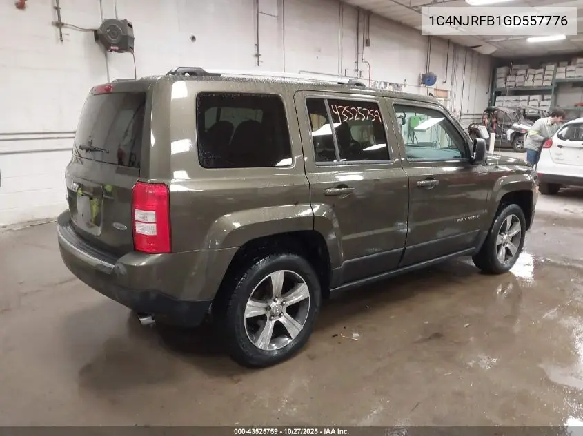 1C4NJRFB1GD557776 2016 Jeep Patriot High Altitude Edition