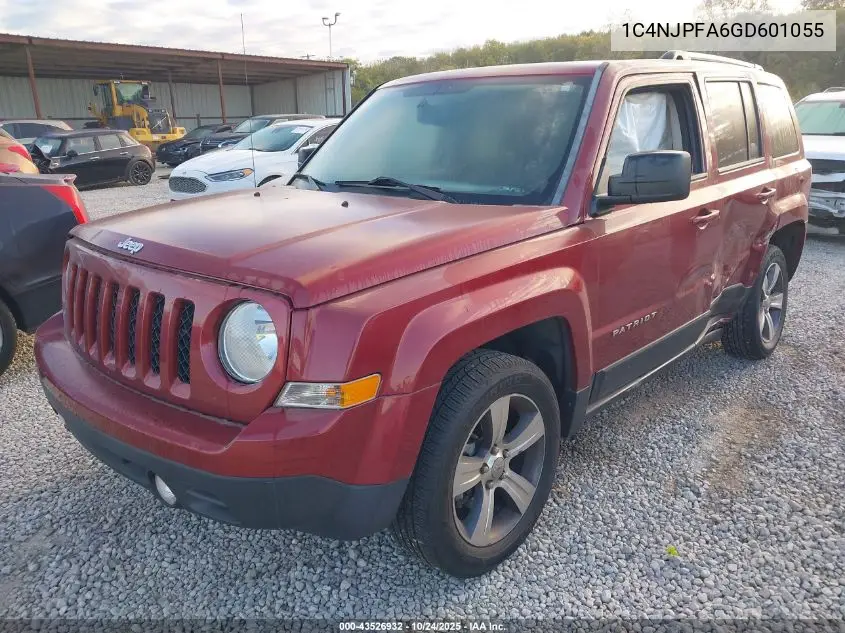 1C4NJPFA6GD601055 2016 Jeep Patriot High Altitude Edition