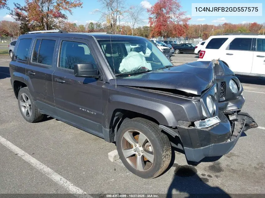 1C4NJRFB2GD557575 2016 Jeep Patriot High Altitude Edition