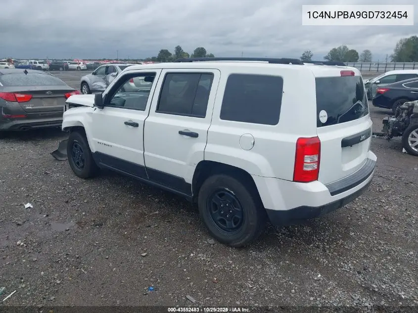 1C4NJPBA9GD732454 2016 Jeep Patriot Sport