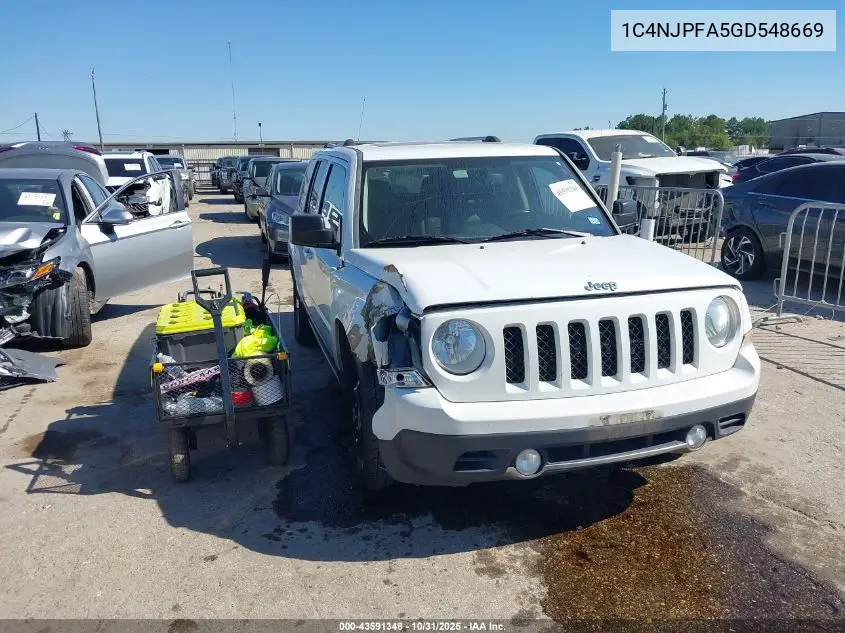 1C4NJPFA5GD548669 2016 Jeep Patriot High Altitude Edition