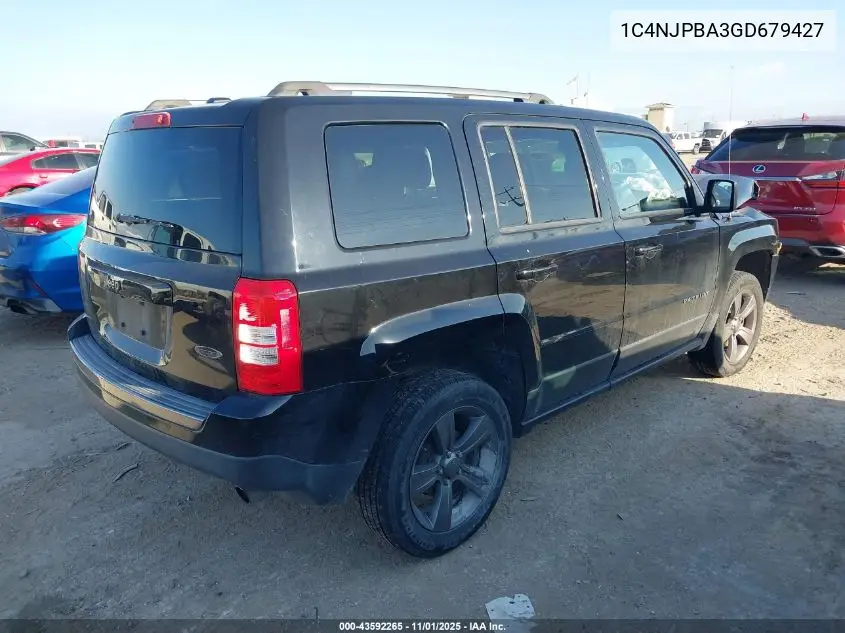 1C4NJPBA3GD679427 2016 Jeep Patriot Sport Se