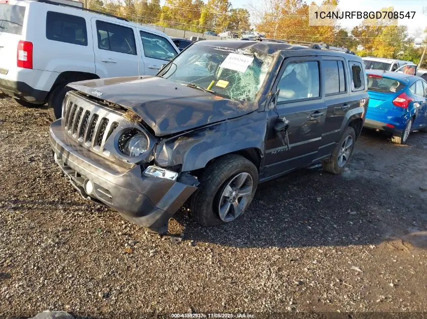 1C4NJRFB8GD708547 2016 Jeep Patriot High Altitude Edition