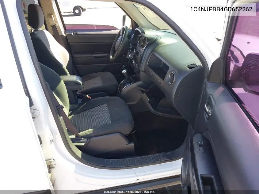 1C4NJPBB4GD652262 2016 Jeep Patriot Sport