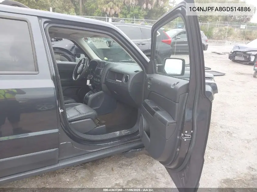 1C4NJPFA8GD514886 2016 Jeep Patriot High Altitude Edition