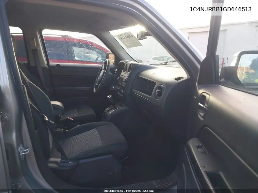 1C4NJRBB1GD646513 2016 Jeep Patriot Sport