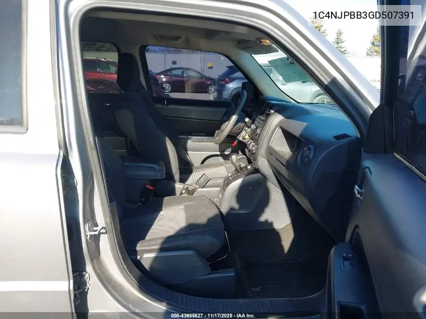 1C4NJPBB3GD507391 2016 Jeep Patriot Sport