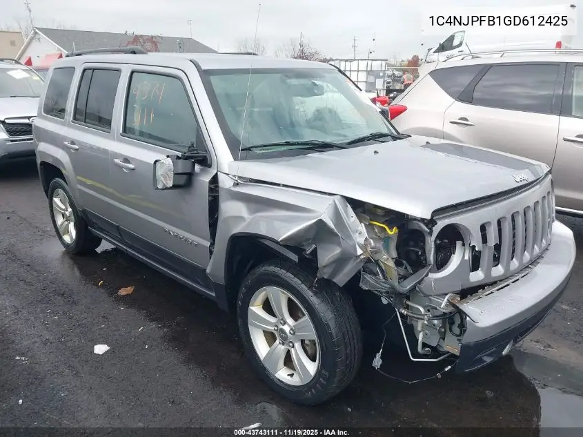 1C4NJPFB1GD612425 2016 Jeep Patriot Latitude