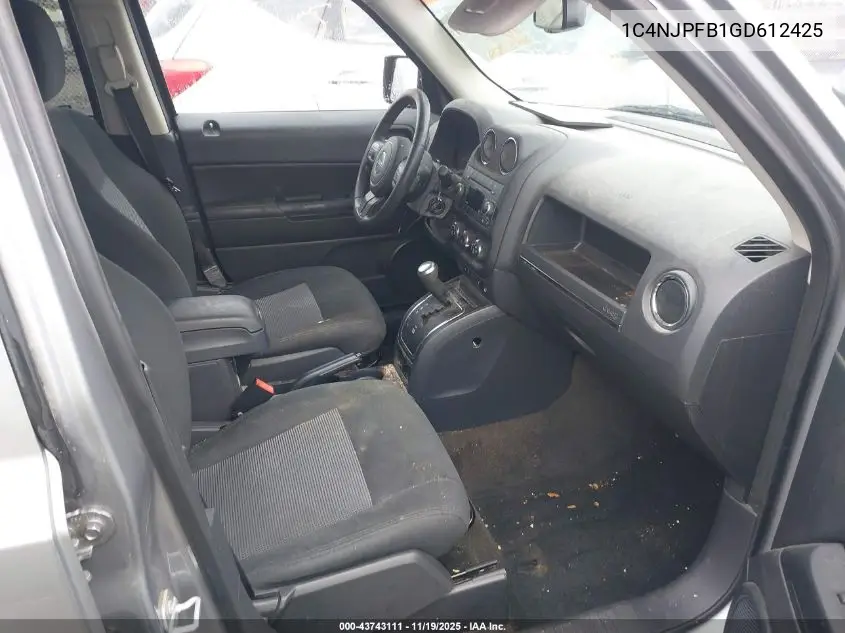 1C4NJPFB1GD612425 2016 Jeep Patriot Latitude