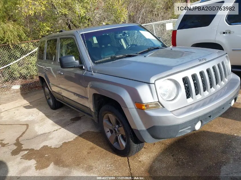 1C4NJPBA2GD763982 2016 Jeep Patriot Sport Se