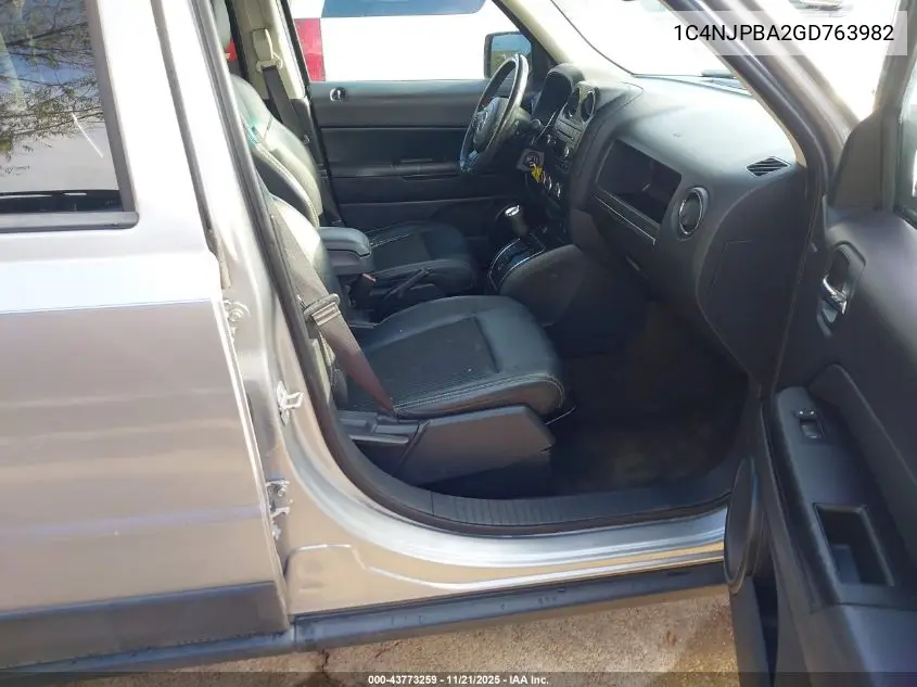 1C4NJPBA2GD763982 2016 Jeep Patriot Sport Se