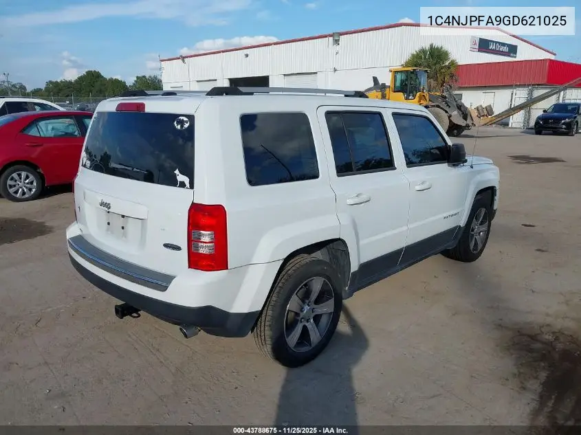 1C4NJPFA9GD621025 2016 Jeep Patriot High Altitude Edition