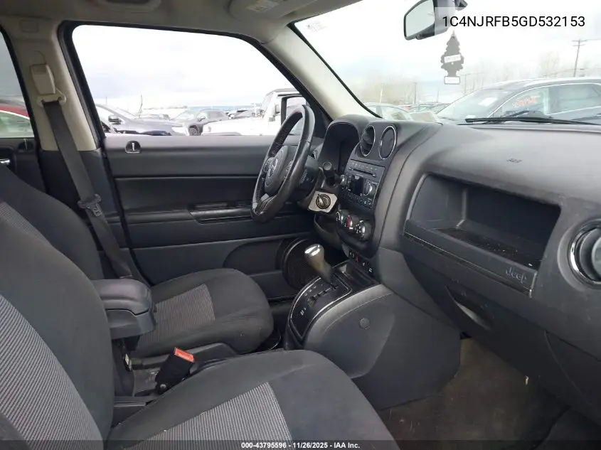 1C4NJRFB5GD532153 2016 Jeep Patriot Latitude
