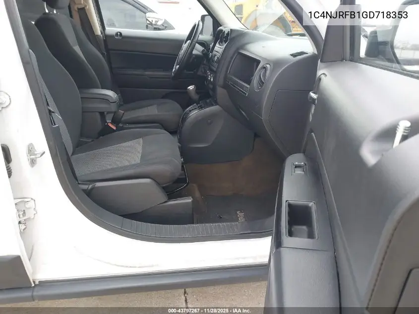 1C4NJRFB1GD718353 2016 Jeep Patriot Latitude