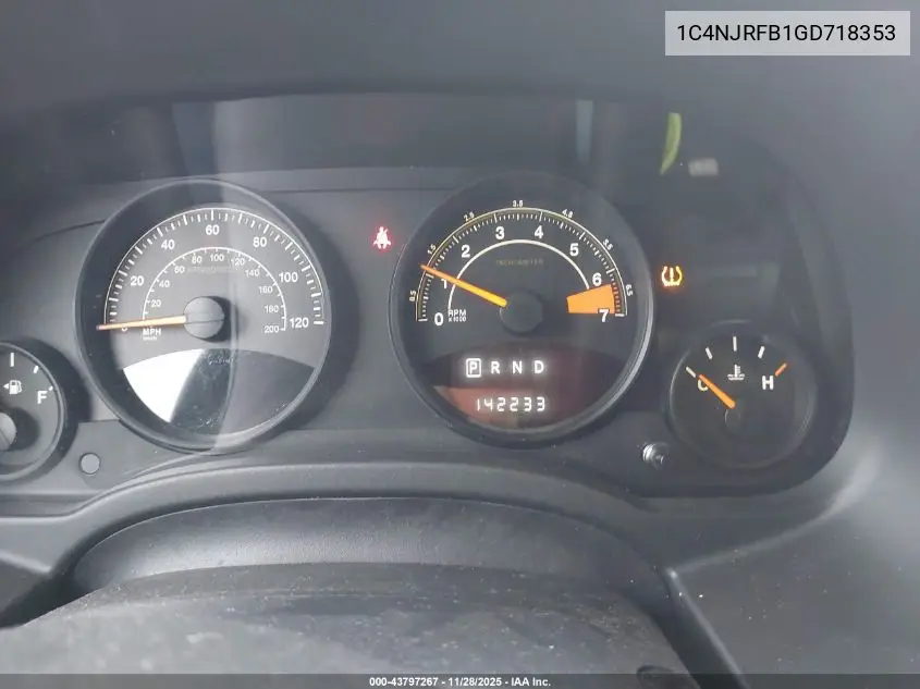 1C4NJRFB1GD718353 2016 Jeep Patriot Latitude
