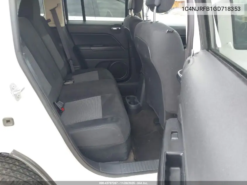 1C4NJRFB1GD718353 2016 Jeep Patriot Latitude