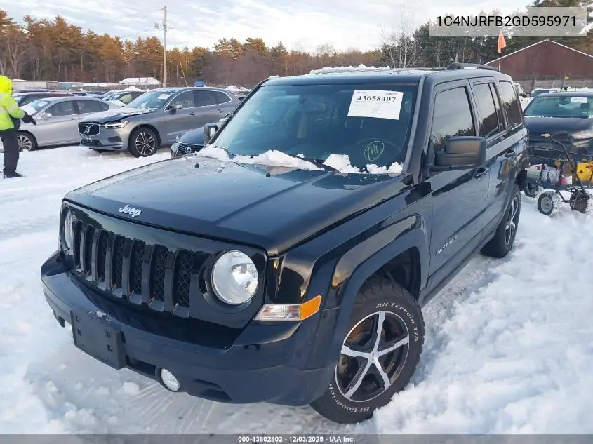 1C4NJRFB2GD595971 2016 Jeep Patriot Latitude