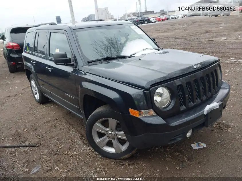 1C4NJRFB5GD580462 2016 Jeep Patriot Latitude