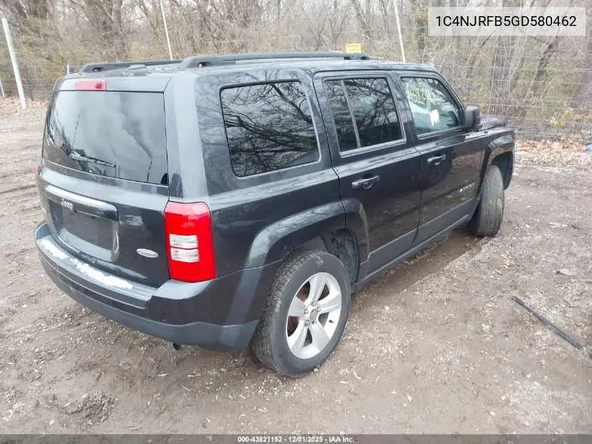 1C4NJRFB5GD580462 2016 Jeep Patriot Latitude