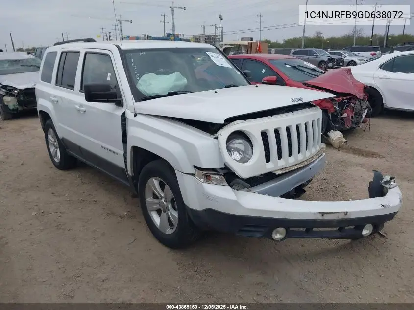 1C4NJRFB9GD638072 2016 Jeep Patriot Latitude