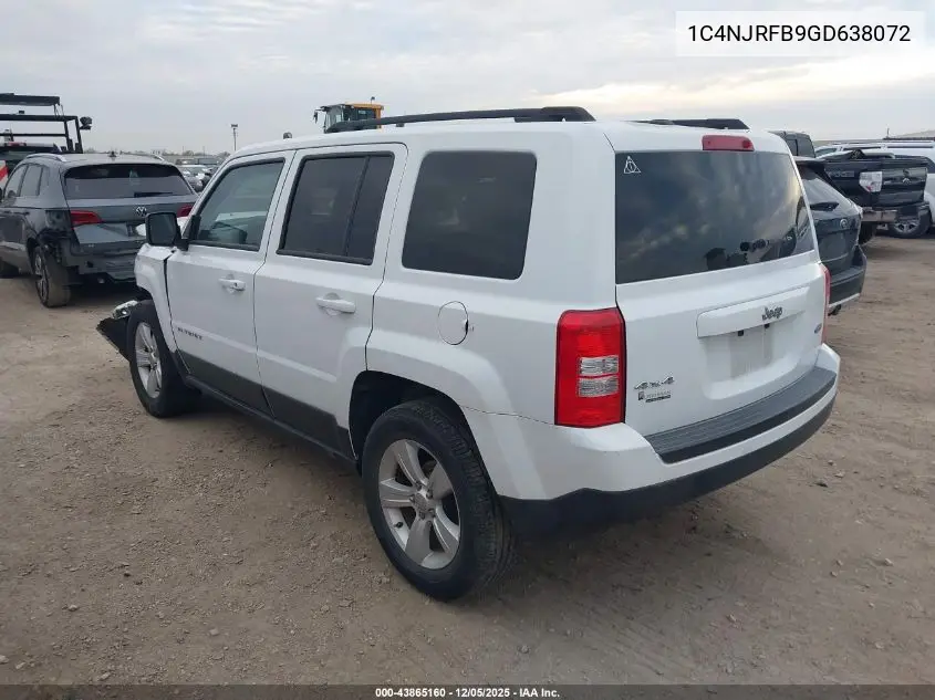 1C4NJRFB9GD638072 2016 Jeep Patriot Latitude