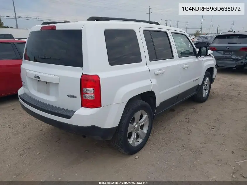 1C4NJRFB9GD638072 2016 Jeep Patriot Latitude