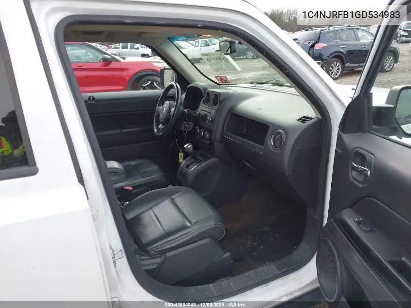 1C4NJRFB1GD534983 2016 Jeep Patriot High Altitude Edition