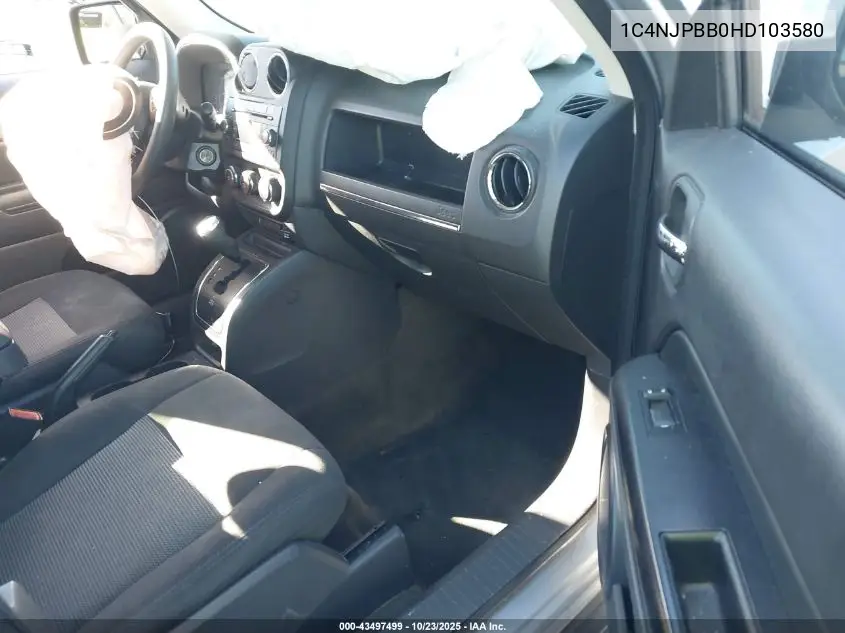 1C4NJPBB0HD103580 2017 Jeep Patriot Sport Fwd