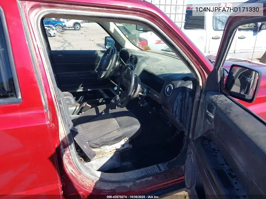 1C4NJPFA7HD171330 2017 Jeep Patriot High Altitude Fwd
