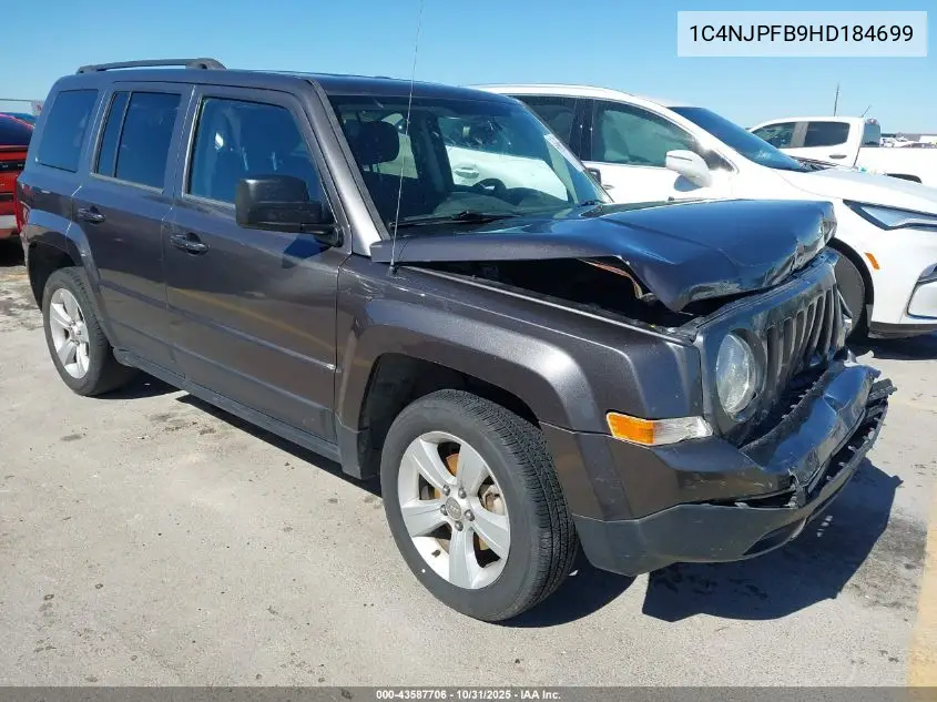 1C4NJPFB9HD184699 2017 Jeep Patriot Latitude Fwd