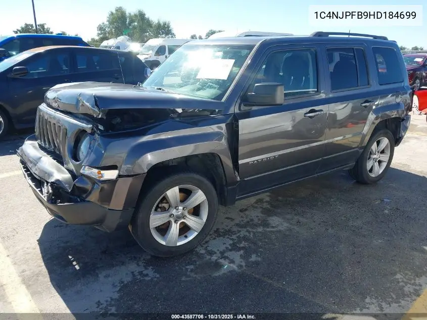 1C4NJPFB9HD184699 2017 Jeep Patriot Latitude Fwd