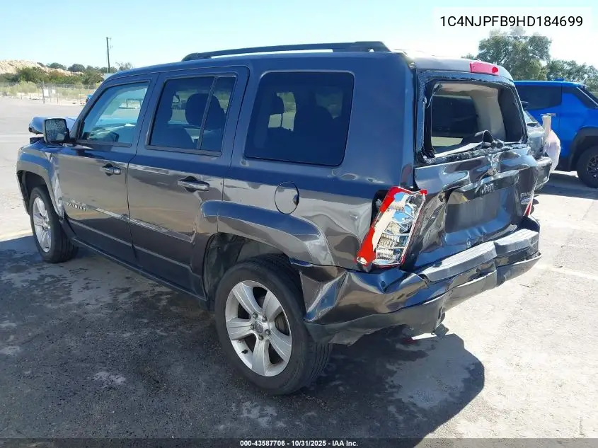 1C4NJPFB9HD184699 2017 Jeep Patriot Latitude Fwd
