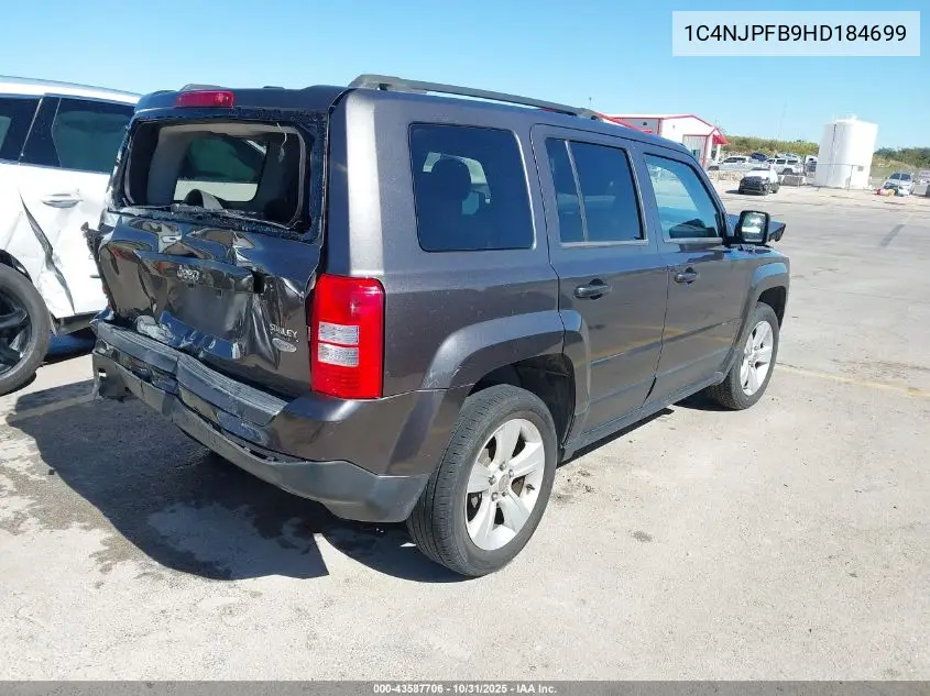 1C4NJPFB9HD184699 2017 Jeep Patriot Latitude Fwd